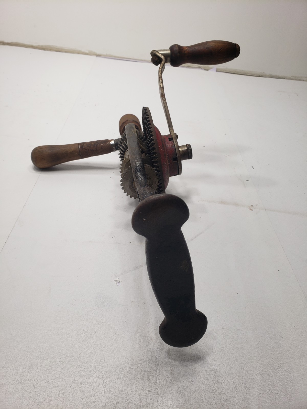 Vintage Millers Falls Company No 97 Breast Drill Wood Work Tool Pre Owned
