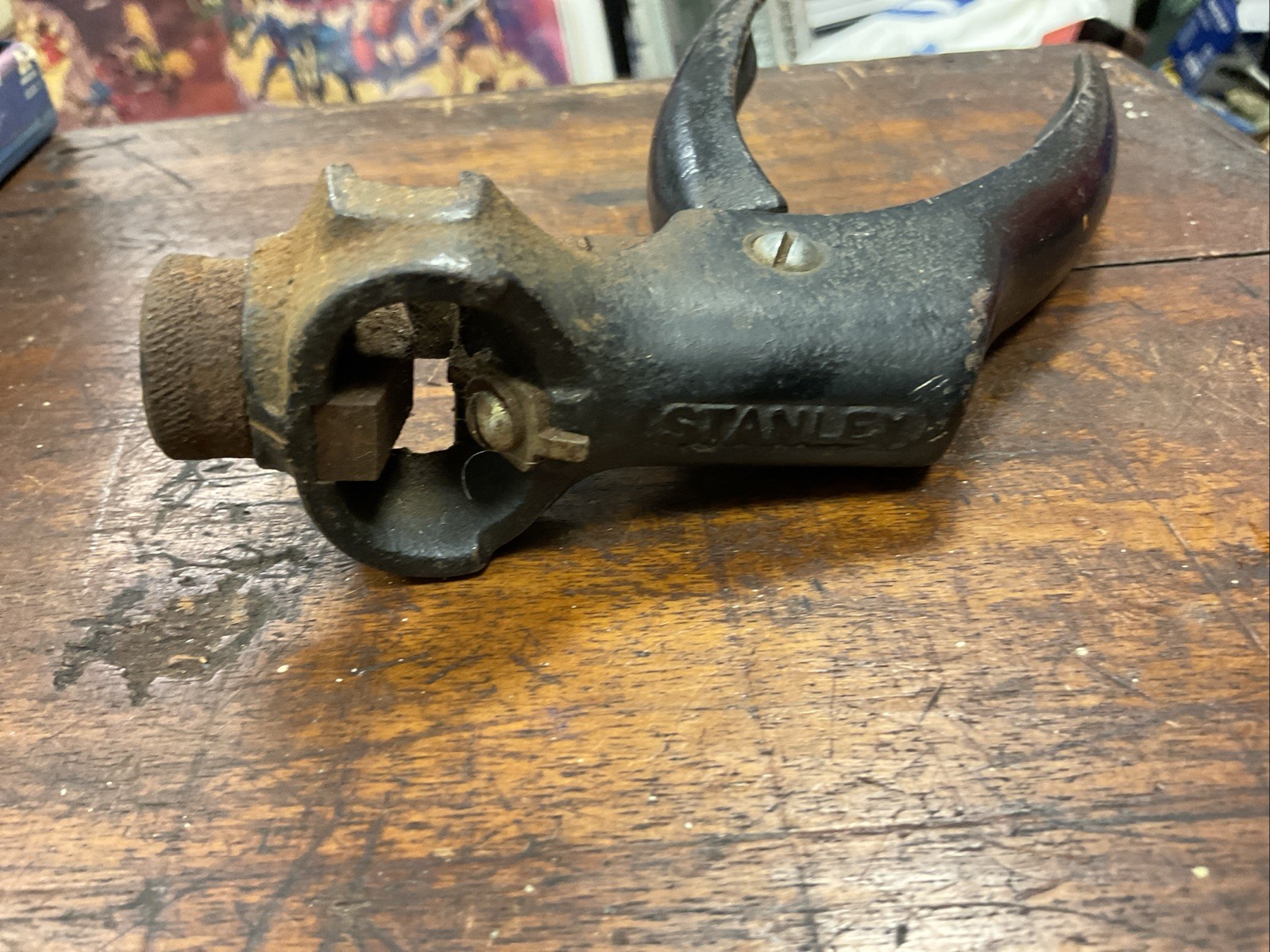 Vintage Pistol Grip STANLEY No. 42W SAW SET Old Tool VTG 42 Pliers