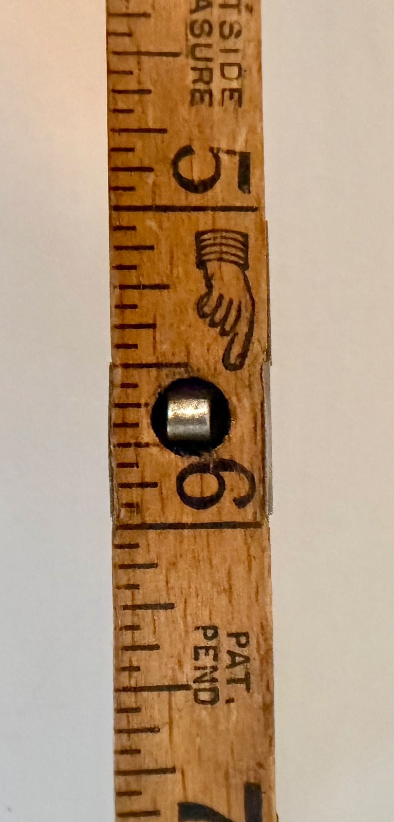 Vintage Master Rule MFG Co. Inc. NYC USA Interlox Carpenters Extension Wooden Sl