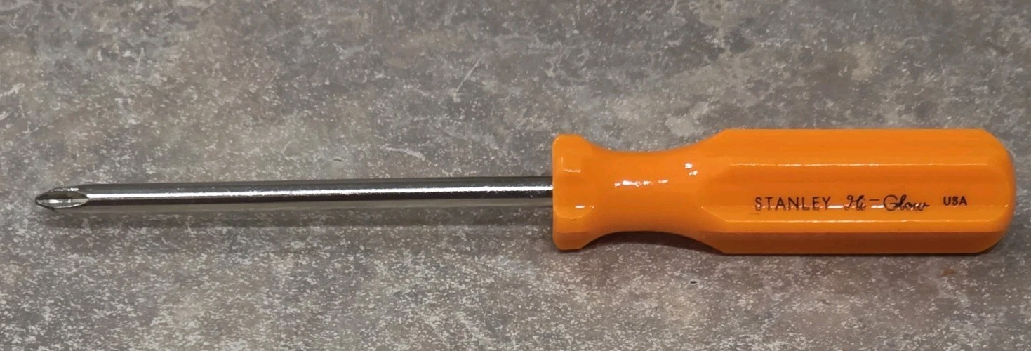 Vintage Stanley USA Hi-Glow Phillips Screwdriver