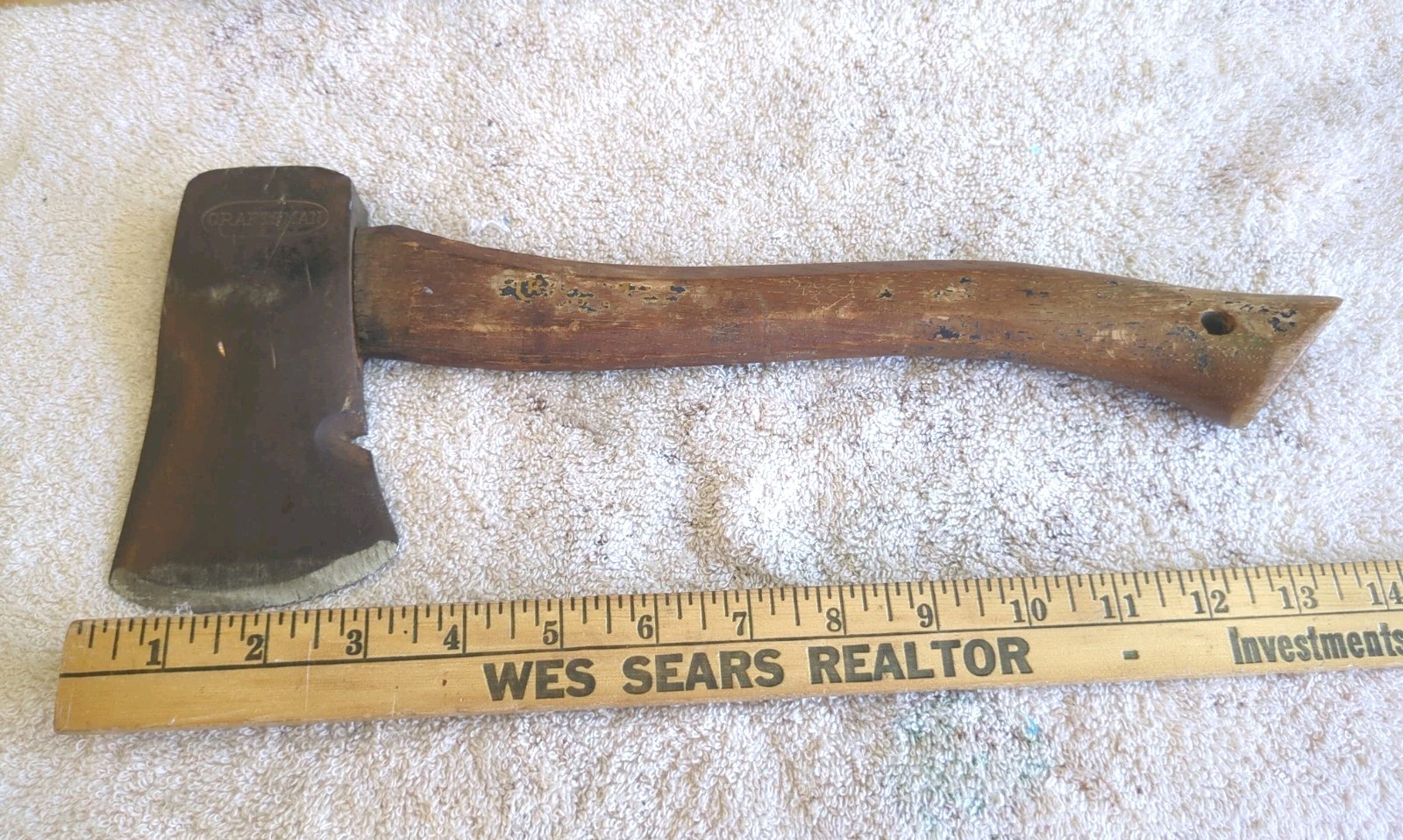 CRAFTSMAN – SINGLE OVAL LOGO – CAMP HATCHET – 1920-30’s