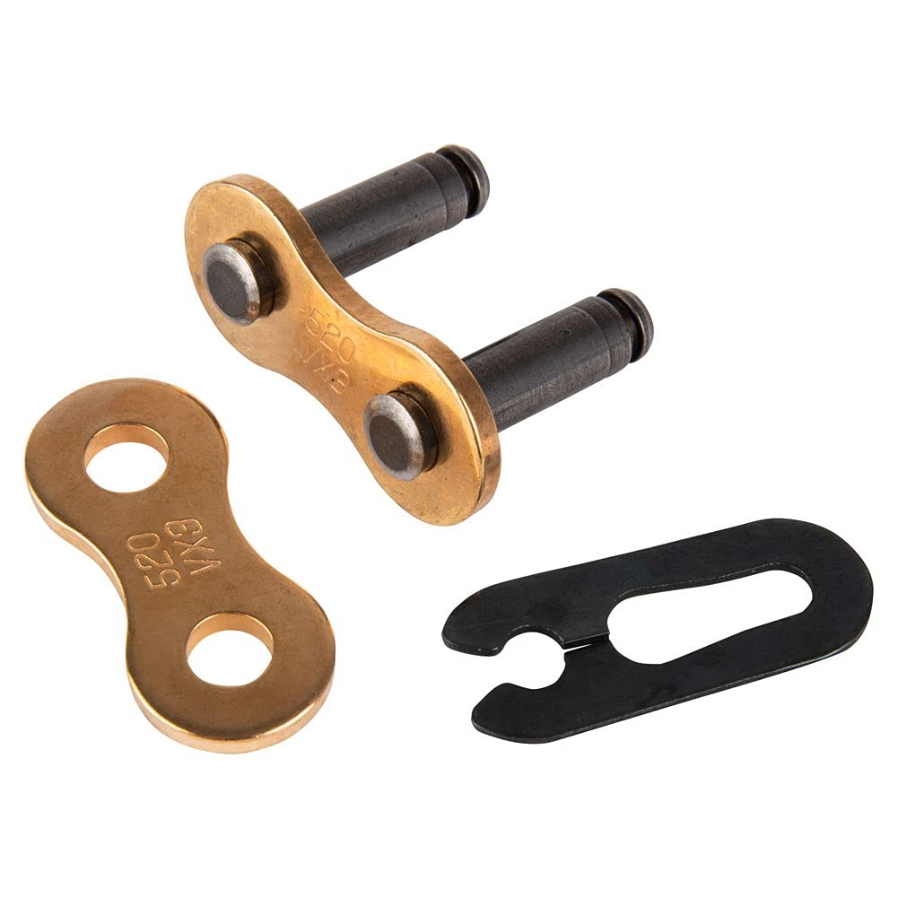D.I.D 520VX3 Gold X-Ring Chain Clip Connecting Link