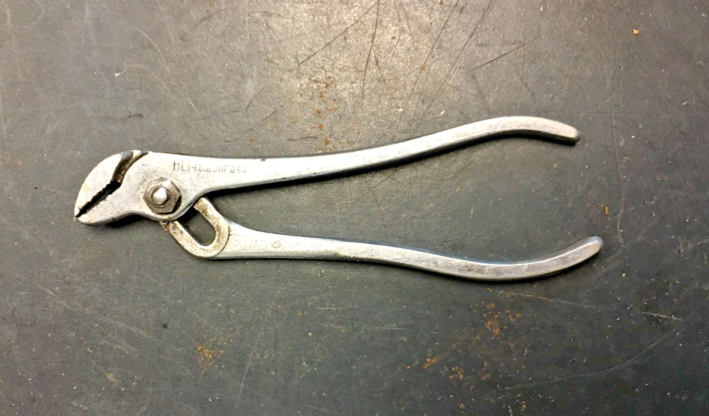 DIAMALLOY HL14 ADJUSTABLE SLIP GROOVE IGNITION PLIERS, USA, VINTAGE Diamond