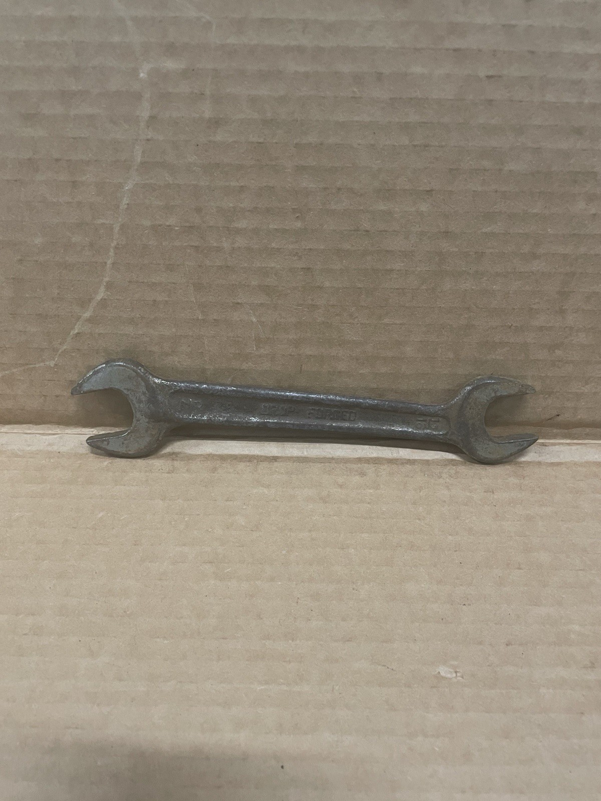 Double Headed Open End Wrench 7/8” & 13/16” Drop Forged Made In USA