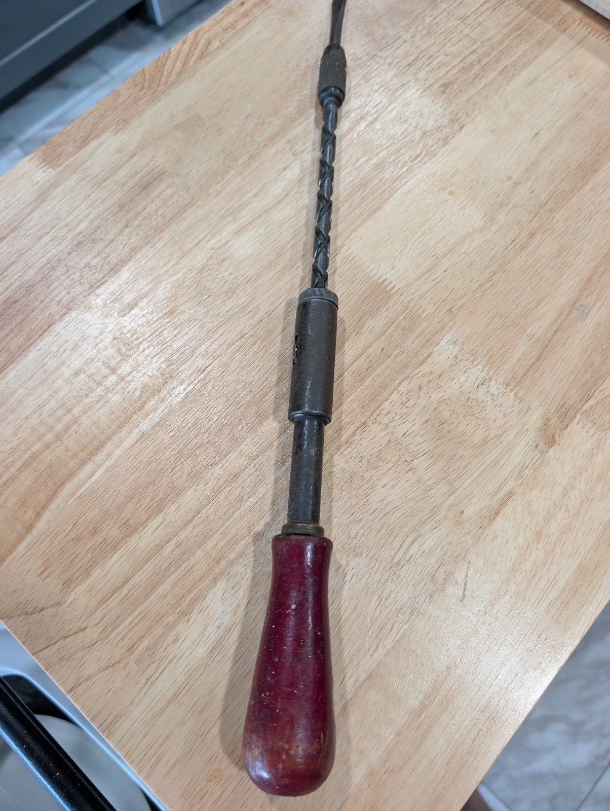 Vintage Yankee No.30A Push screw driver, flat head bit