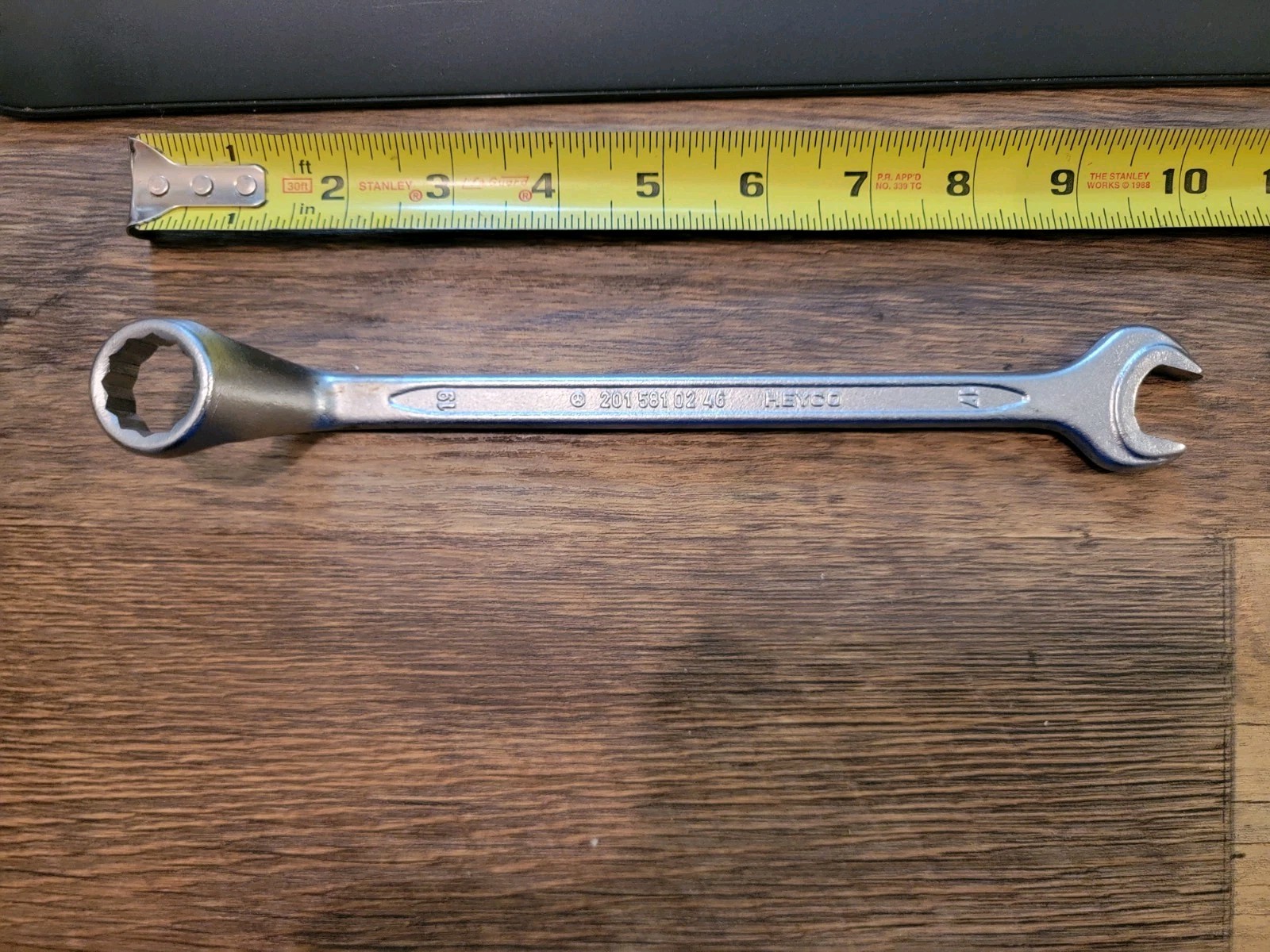 Mercedes-Benz 201 581 02 46 19mm – 17mm Offset Combo Kit Wrench Walter 10″ Long