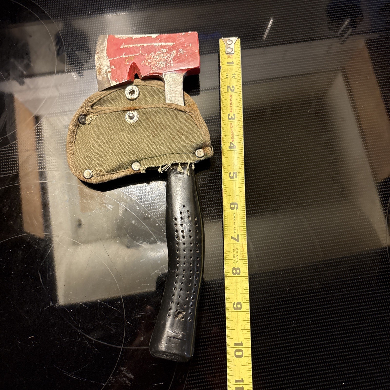 Vintage Boys Hatchet Boy Scouts Woodcraft With Sheath