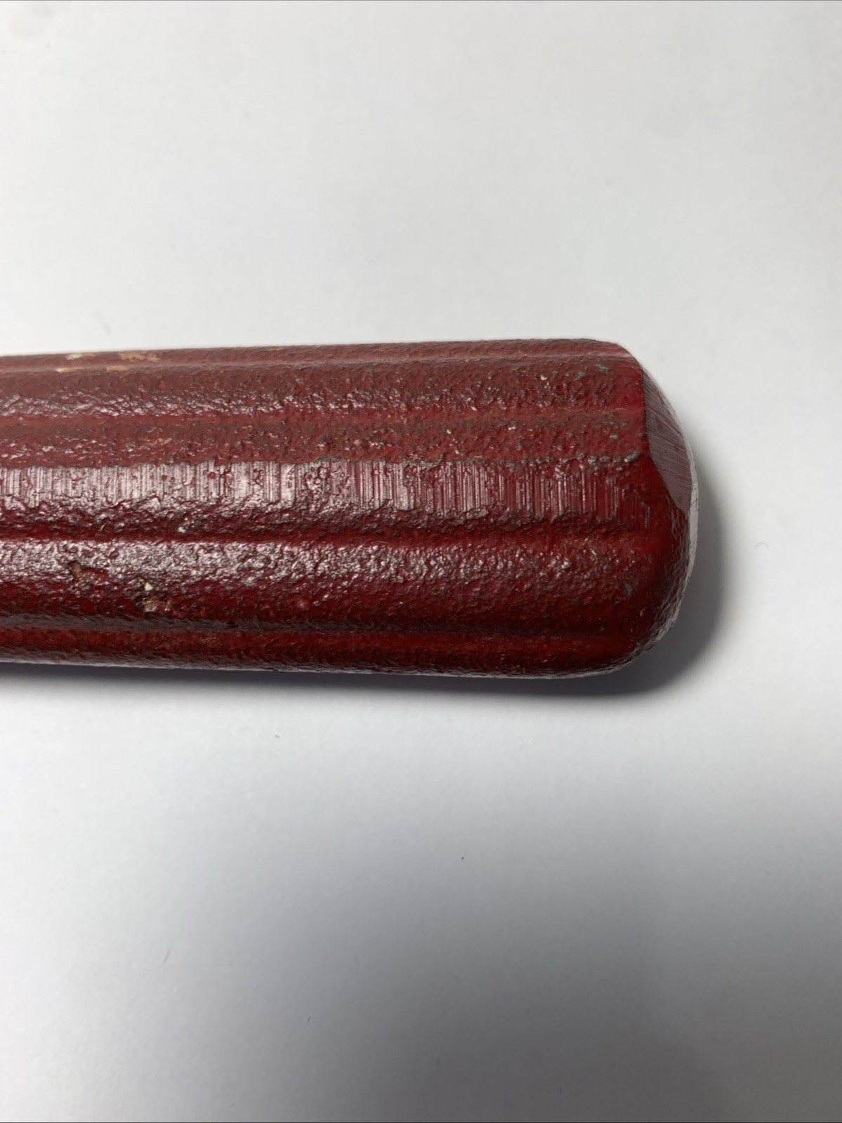 Vintage SEARS Grinding Wheel Dresser Red Dressing Tool ~ 11-1/2″ Length