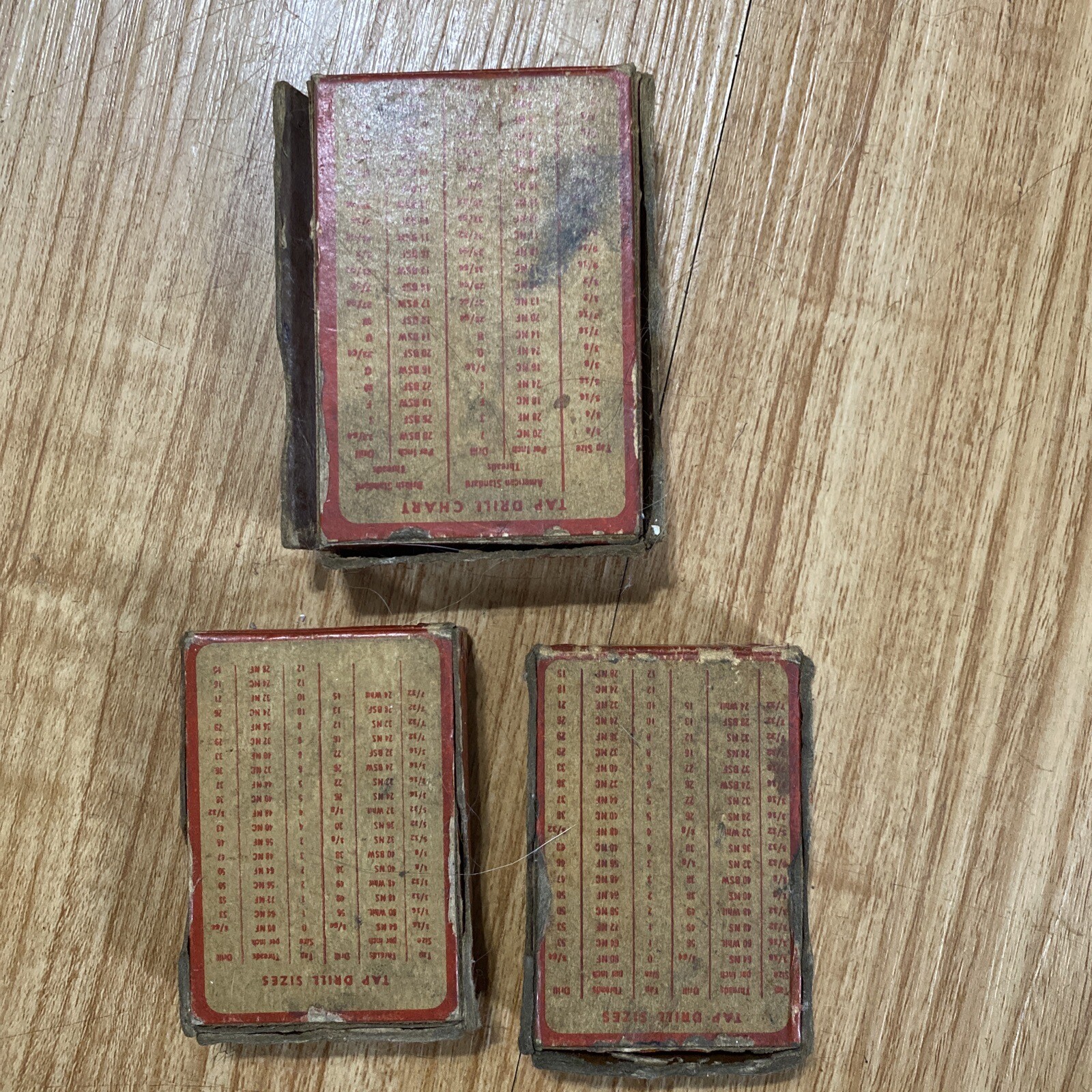 Vtg Vermont Morse GTD Greenfield MS Hand Taps 6-32 10-32 1/4-20 (9 Taps) Used