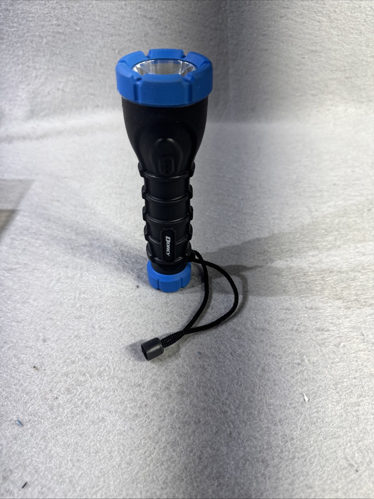 Dorcy Flashlight 110-Lumen Weather-Resistant LED 1 Count Black with Blue New