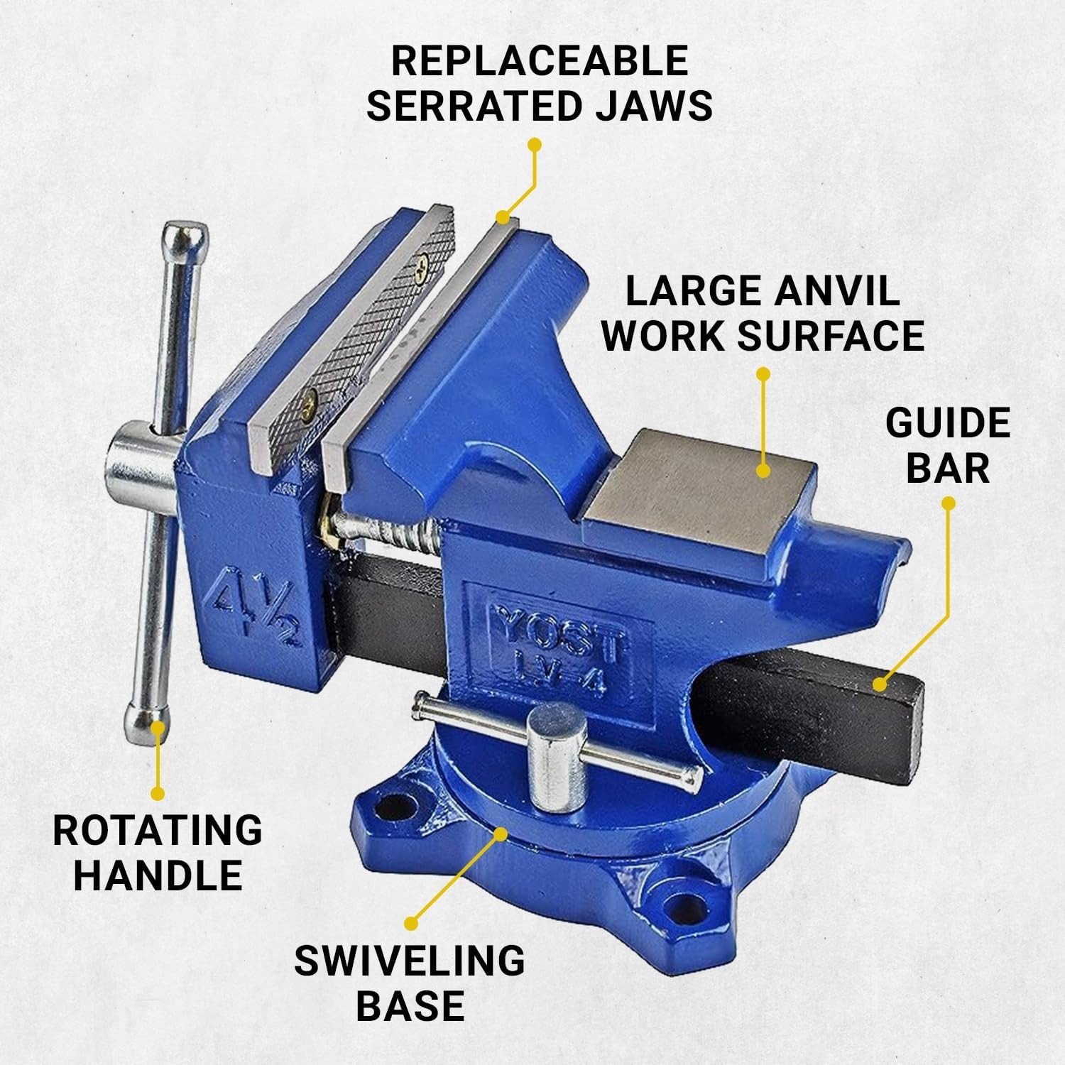 Vises LV-4 Homeowner’s Vise Blue