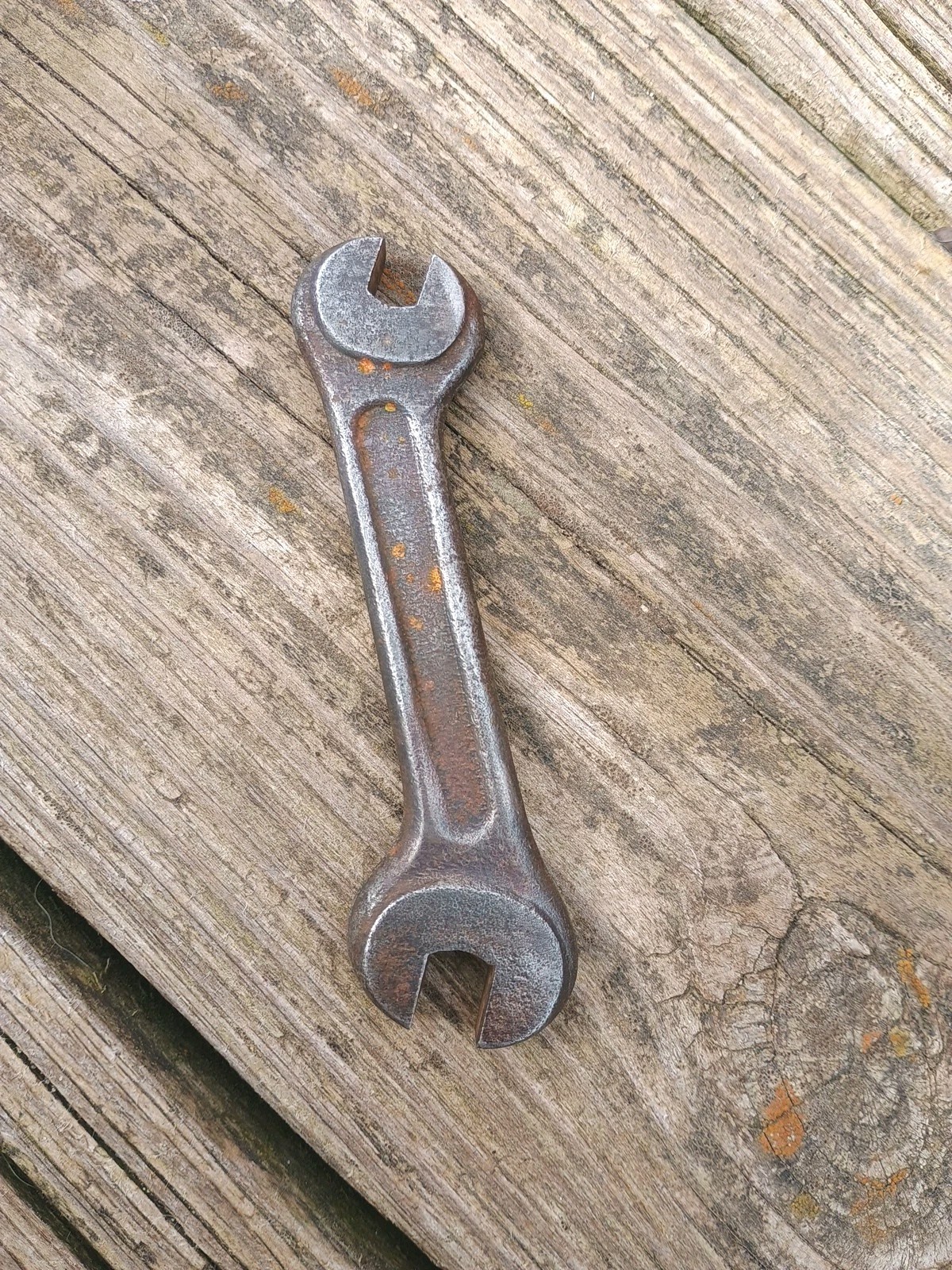 Small Vintage Open End Wrench 7mm & 8mm 4″ Long Only Marking 67