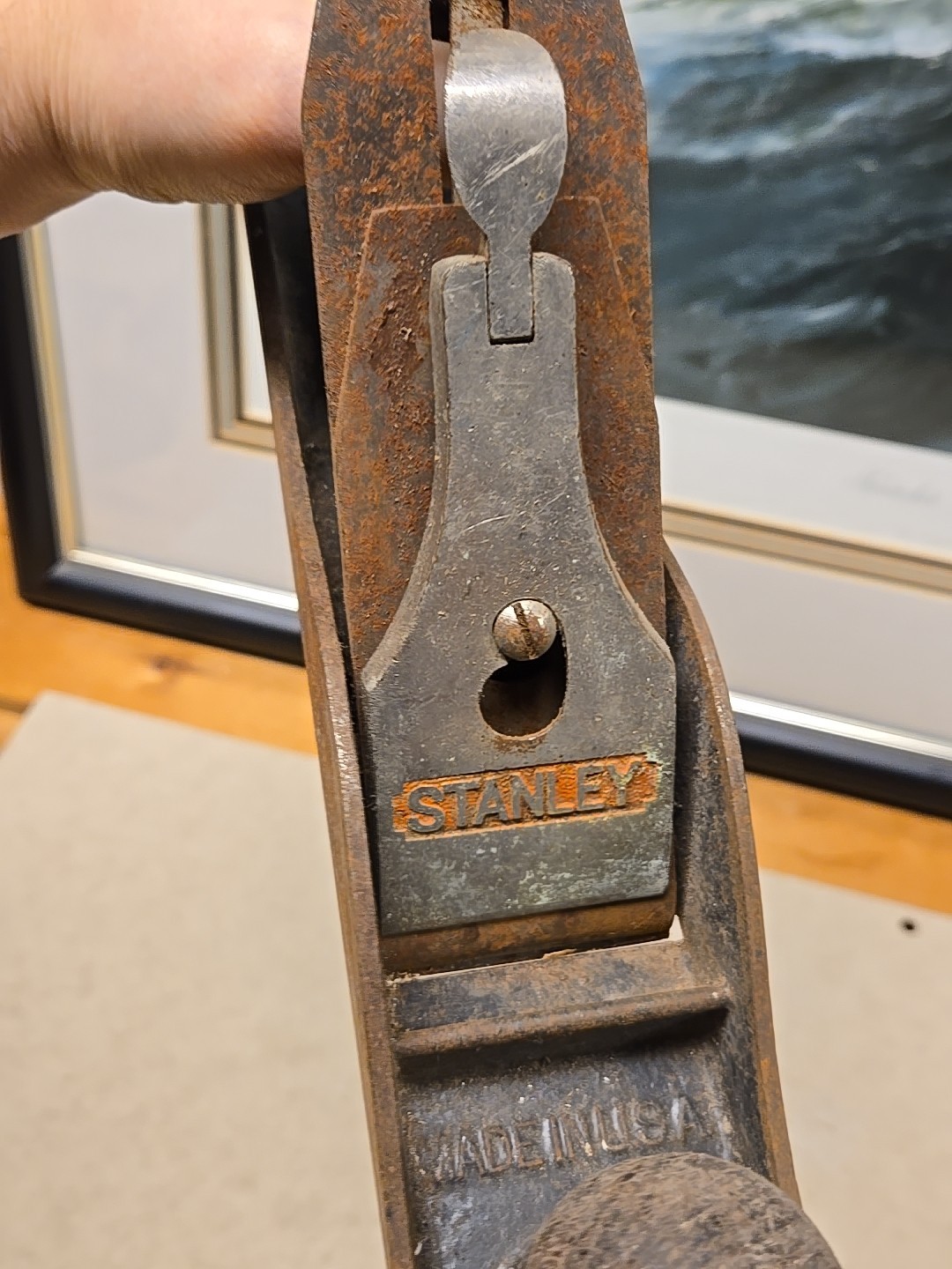 Vintage Stanley Bailey No. 5 – Type 16 Wood Plane 1933-1941 – Made in USA RARE