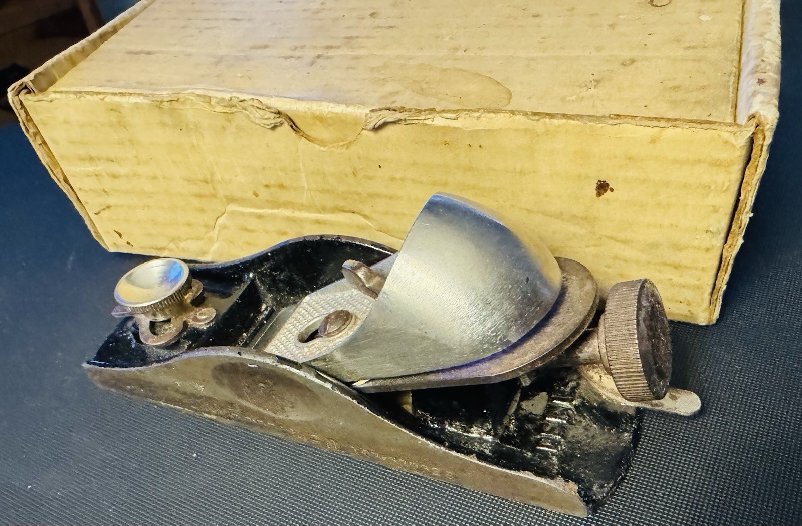 Vintage Craftsman 107-37032 Block Plane w/Adjustable Throat w/Original Box