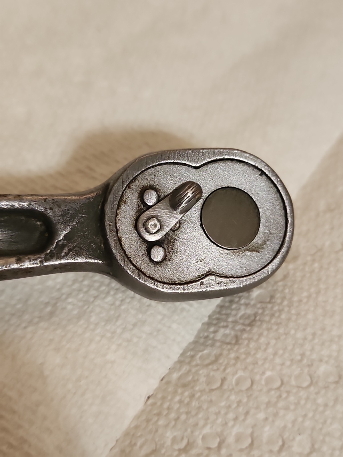 Vtg Plvmb Plomb WF-8 Ratchet 9/32” Drive Military WWII 1942-1945 *WORKS SMOOTHLY