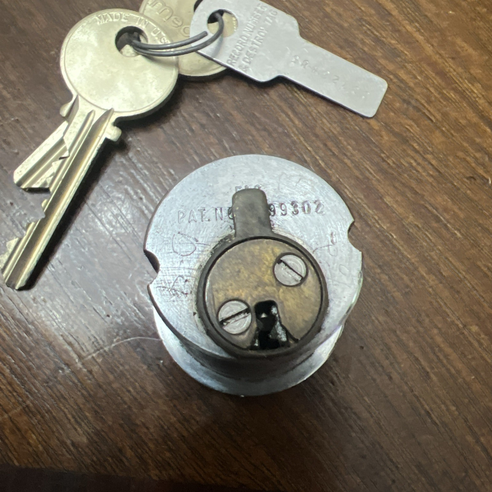 Vintage Medeco Mortise