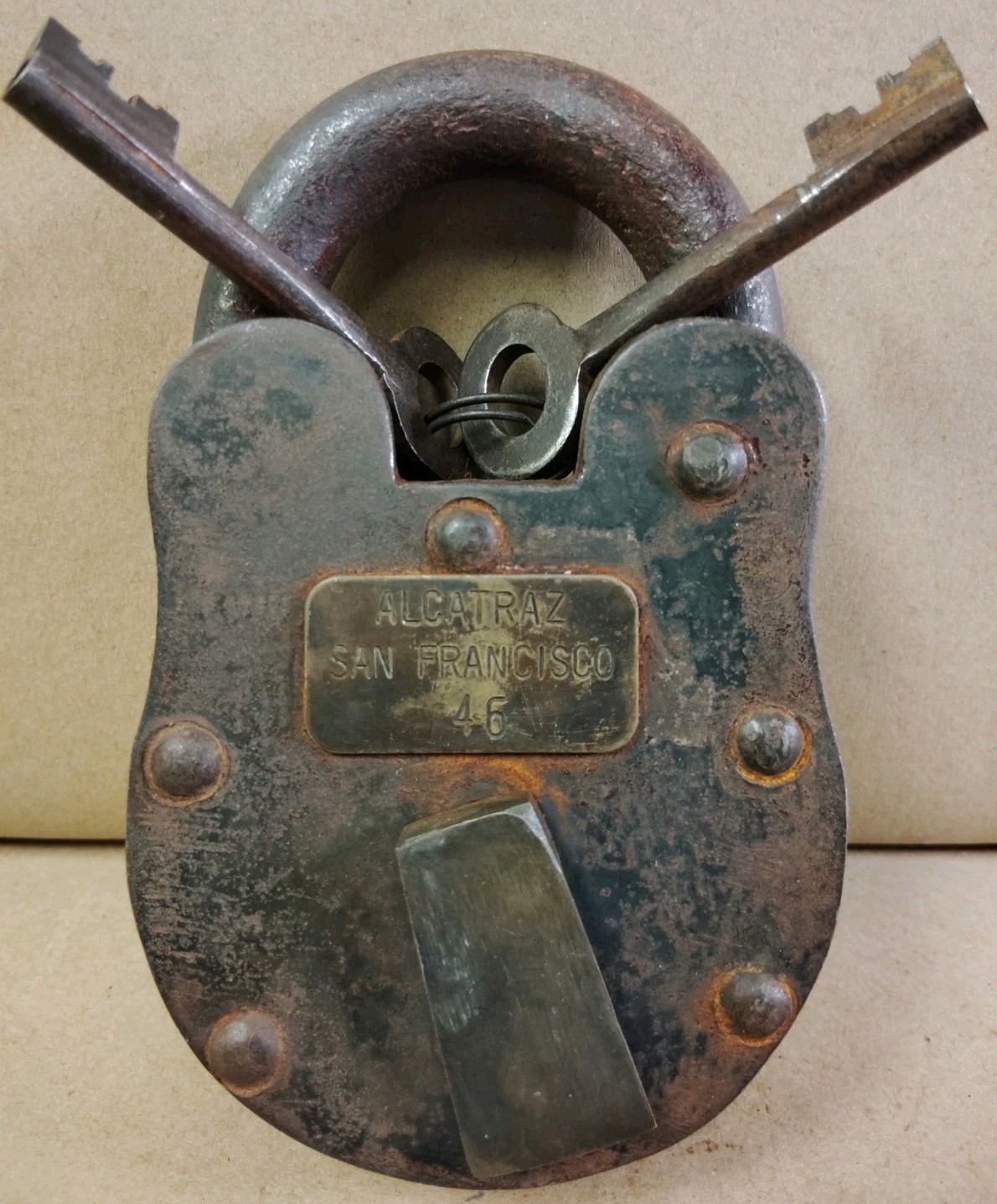Historical Artifacts “Alcatraz San Francisco” Padlocks. (3)