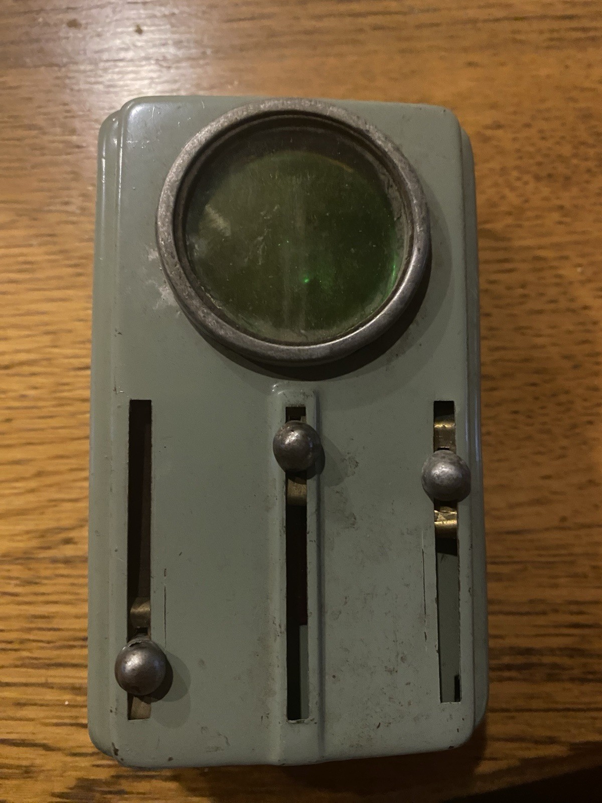 Vintage Bulgarian Flashlight Railway Light Torch Preowned