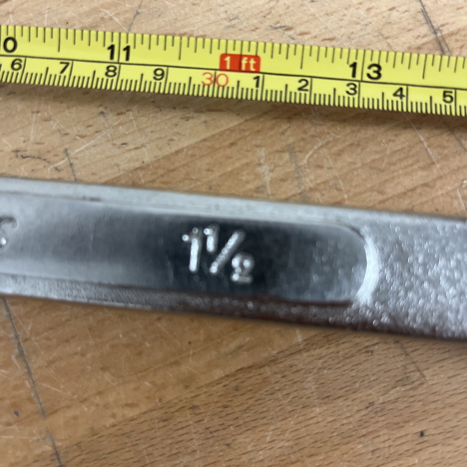 Closed End Wrench 1-1/8″ & 1-1/2 – 18 Inches – Forged – LOOK