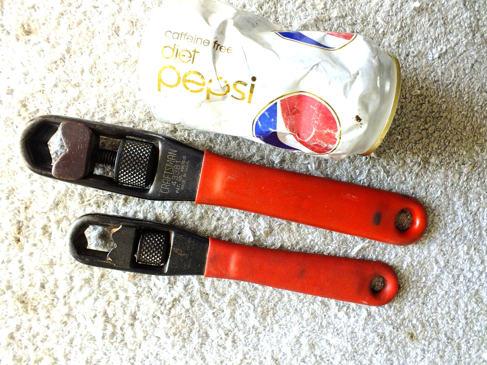 CRAFTSMAN USA 8″ & 10″ POCKET SOCKET ADJUSTABLE BOX END WRENCH # 43381 & 43380
