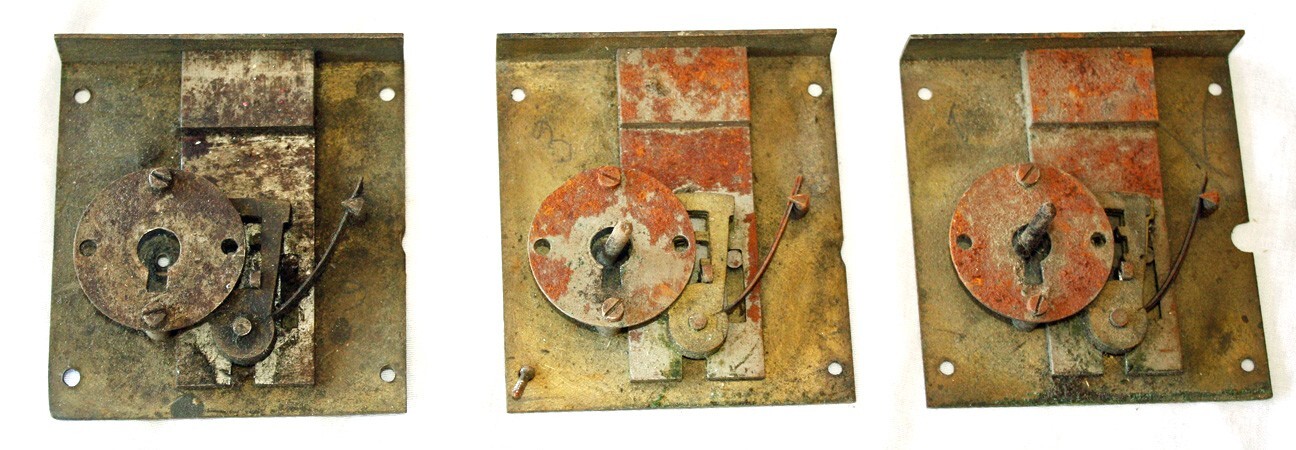 Antique Skeleton Keys & LOCKS plus Various Other parts – 20 Pieces Total
