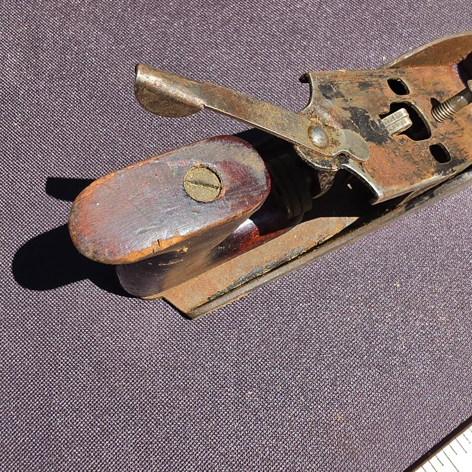 Parplus Metal Products Corp Hand Plane Antique Classic Wood W. Haven Ct. Vintage