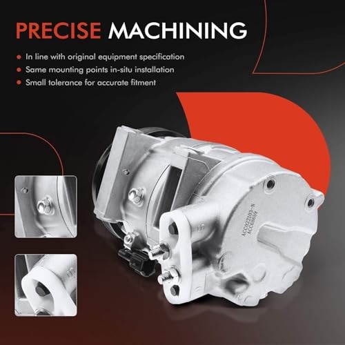 A/C Compressor with Clutch Compatible with Infiniti Q45 4.1L 1999-2001