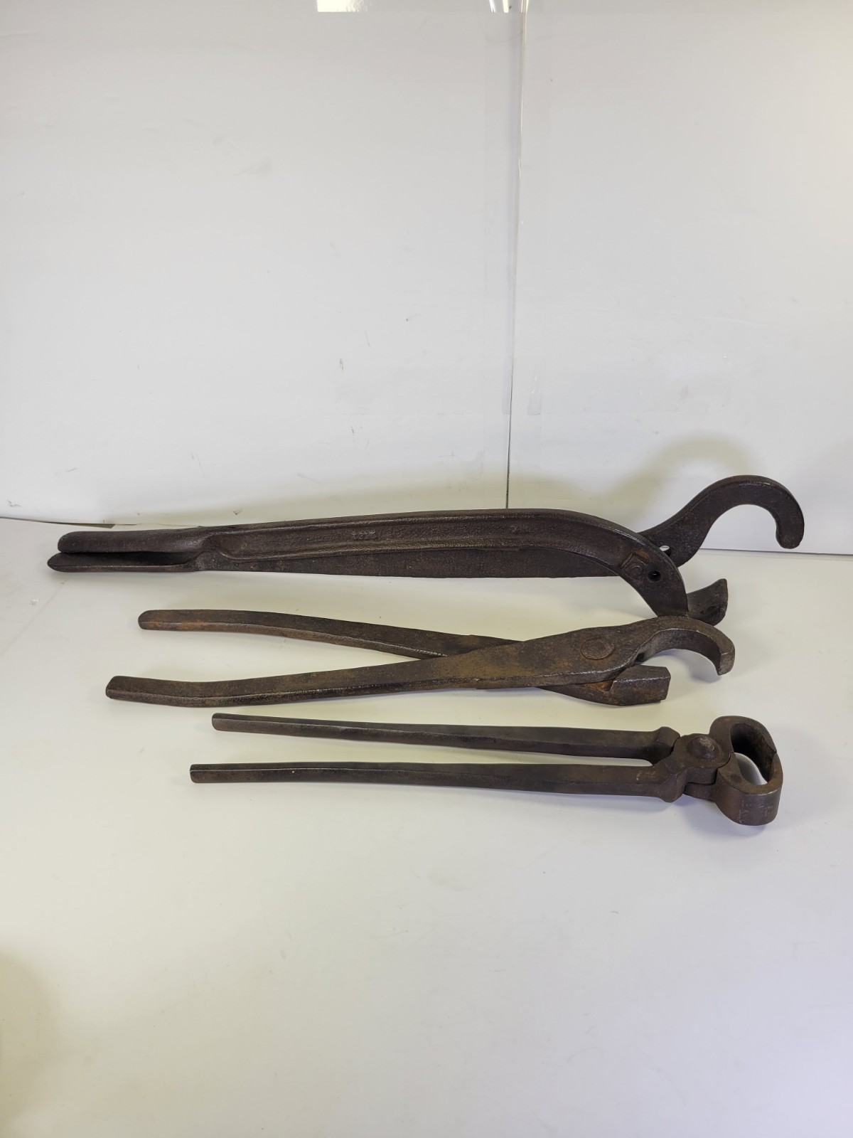 Heavy Duty Blacksmith Horse Ferrier Farm Equipment Nippers Pliers Champion Iron