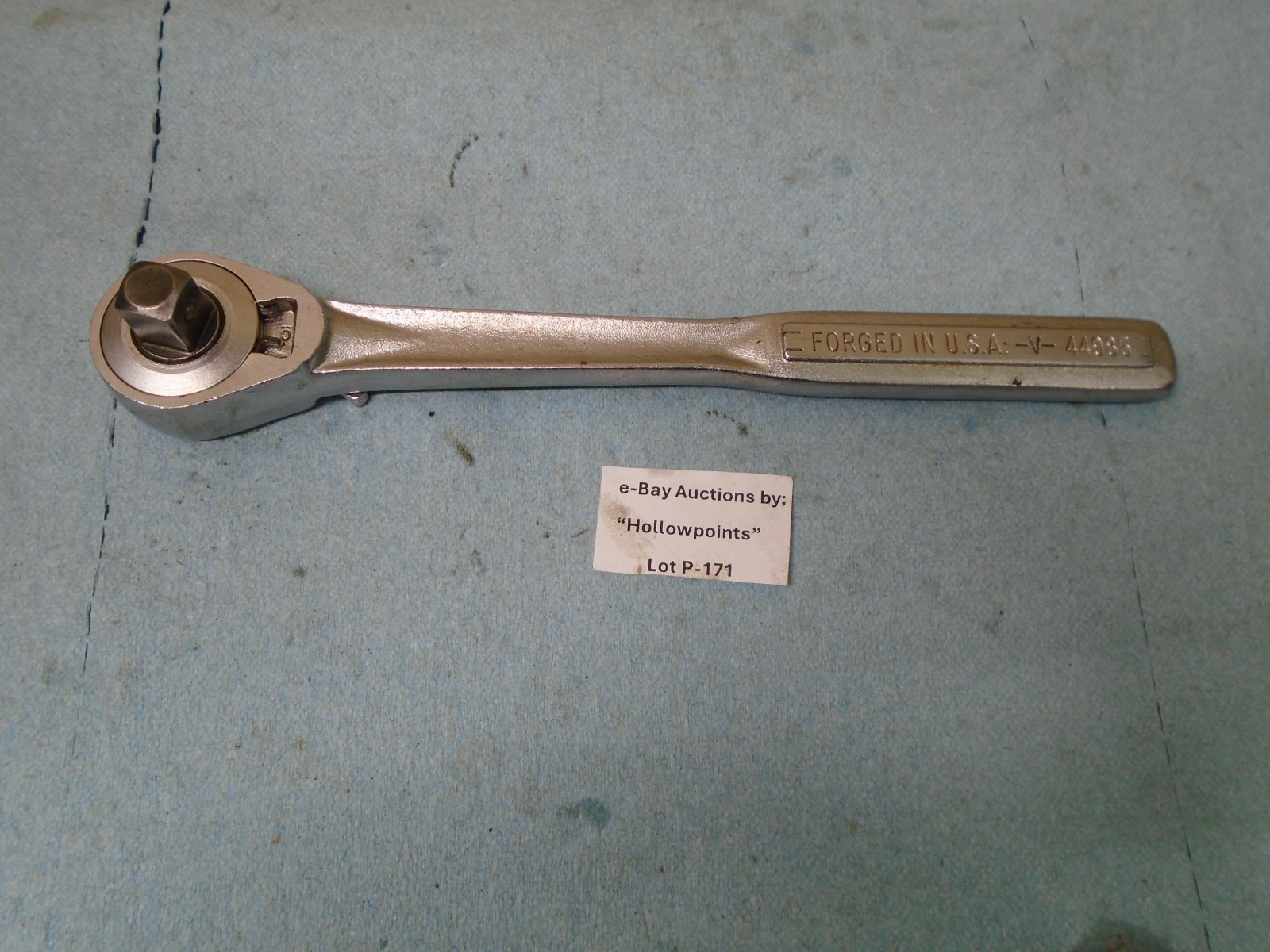 Craftsman USA #44985 V Date Push Button Ratchet 1/2″ Drive 32 Teeth Gear P171