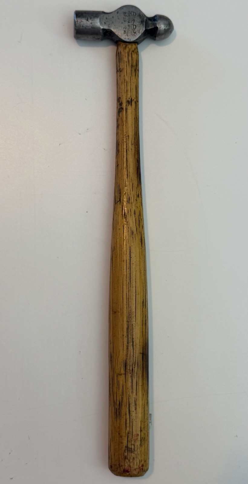 Vintage Blue Point BP-2oz SMALL Ball Peen Hammer 9 3/4″ Long