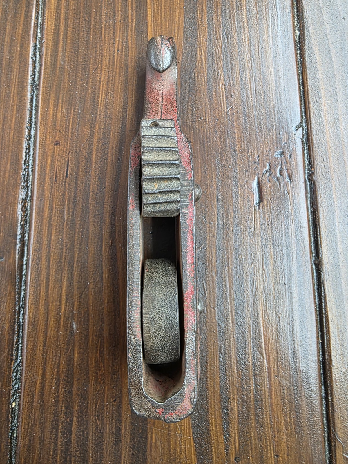 Vintage Jiffy Pulley Co. Winona Lake Indiana Rope Block Tackle