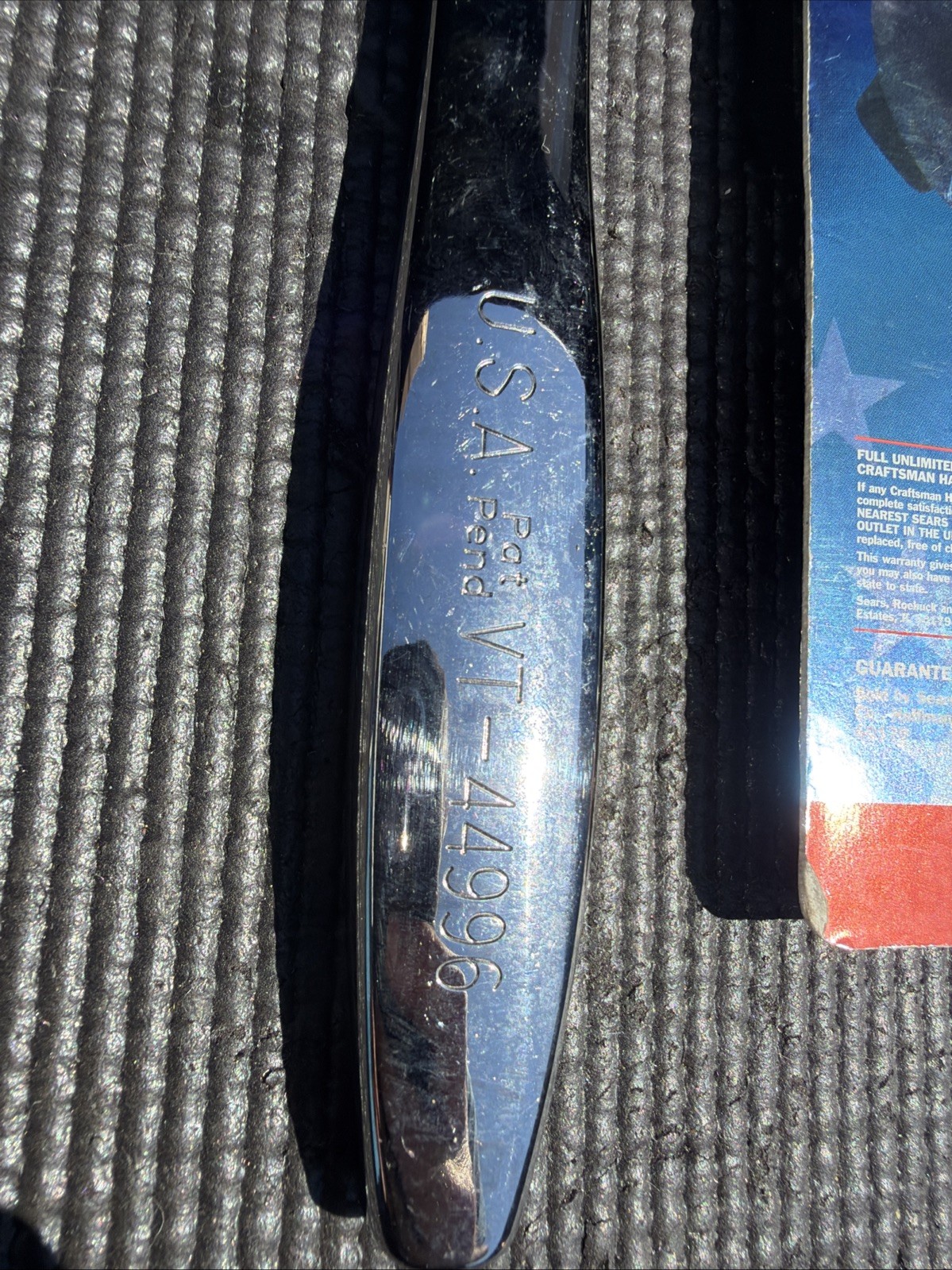 Rare 3pc Sears Craftsman USA Thin Profile Ratchet Set Nos 1/2” 3/8” 1/4” 44992