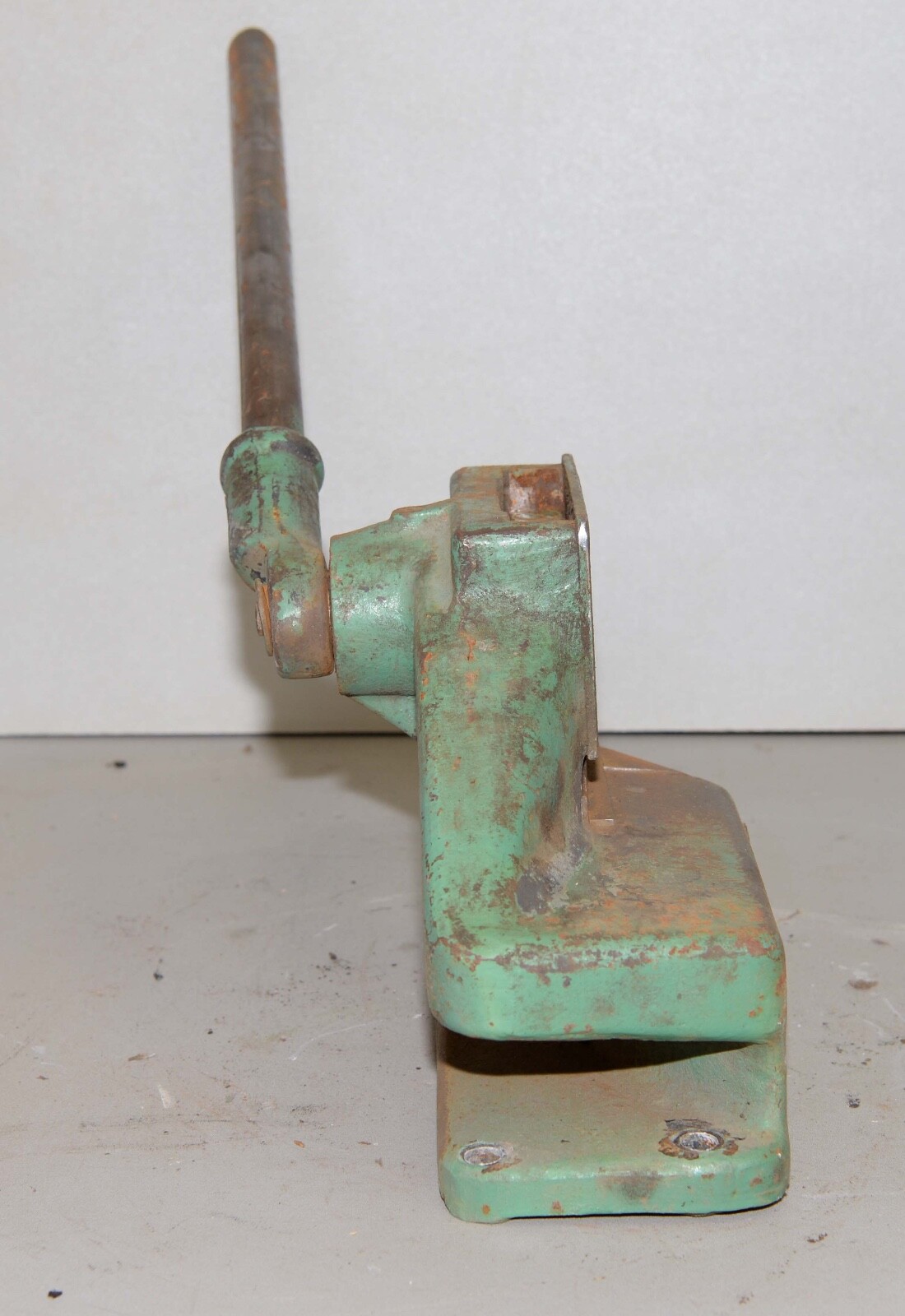 Whitney USA No 38 metal fabrication bench shear cutter blacksmith forge tool