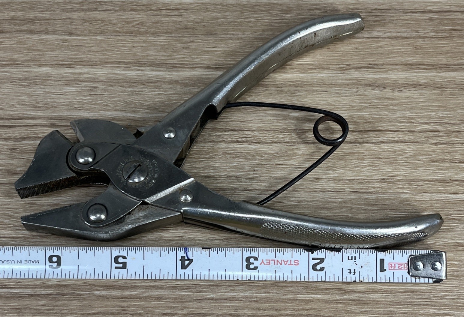Vintage Sargent & Co Parallel Flat Pliers Side Cutters New Haven CT USA
