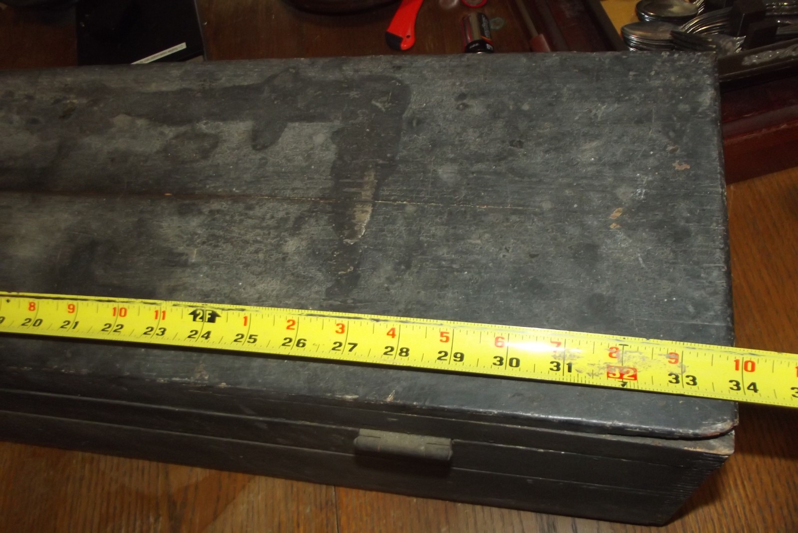 Antique C.E. Jennings shoulder tool chest no 20 for repair or restoration 1915