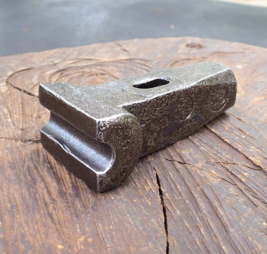 NICE 5/8″ BLACKSMITH ATHA “TOP SWAGE” HAMMER ANVIL BLOCK ANTIQUE FORGE VINTAGE