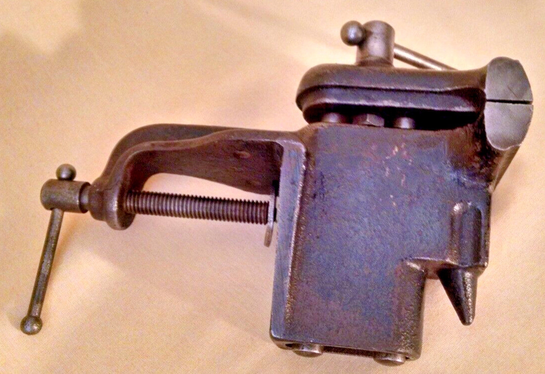 Vise Millers Falls Tools No 1700 Vintage Bench Anvil Black Hobby General Purpose
