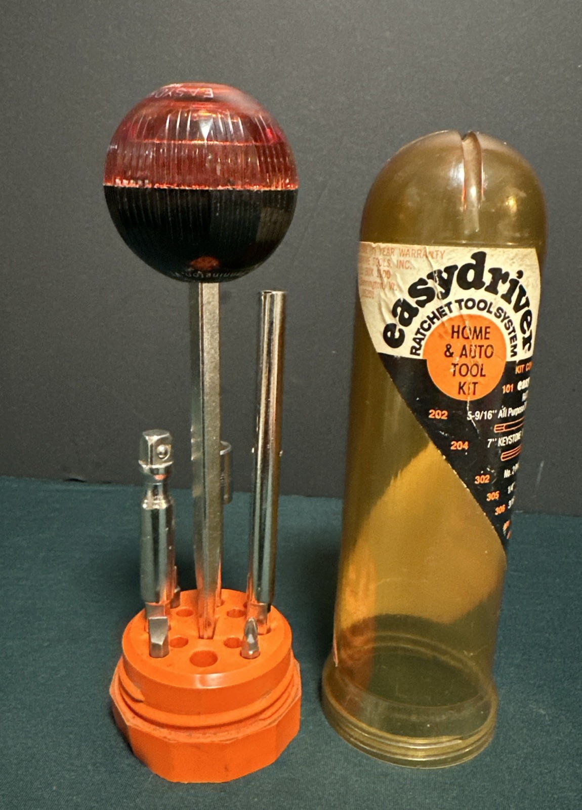 Vtg Creative Tools Inc. Easydriver Ratchet Tool System Ball Screwdriver