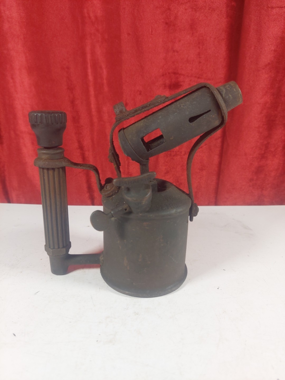Vintage “Sievert” Swedish Petrol Paraffin Brass Blow Lamp Torch
