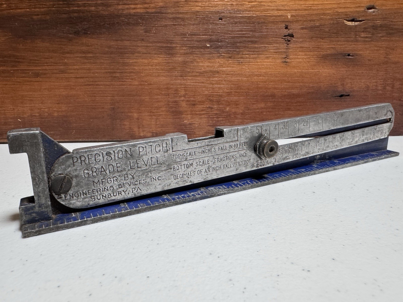 Precision Pitch Grade Level Engineering Devices Sunbury, PA Vintage