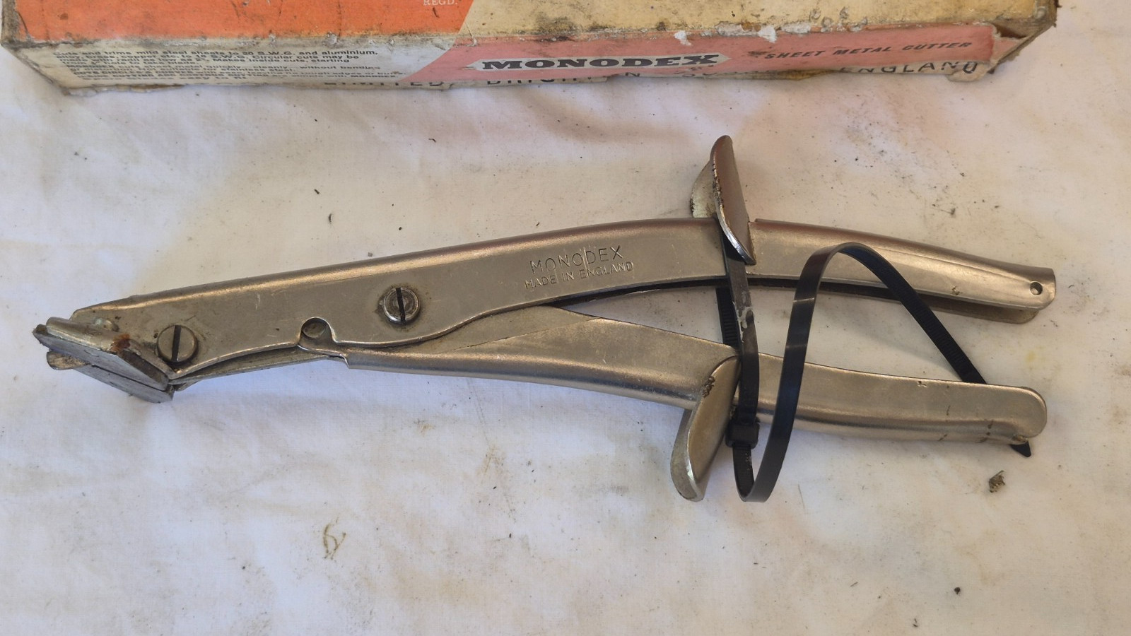 Joblot Monodex Vintage Sheet Metal Cutter Tool & Eclipse tank cutter – used