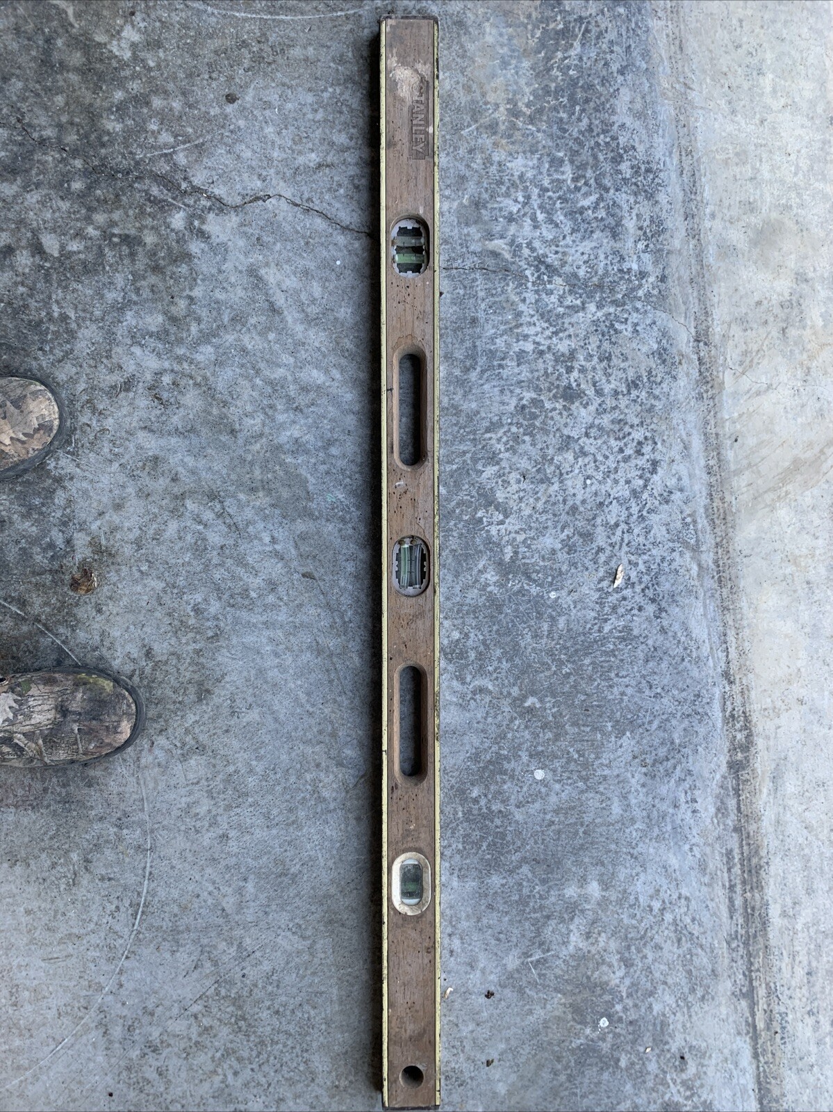 Old Stanley Level Serial Number 1653321. 48 Inch