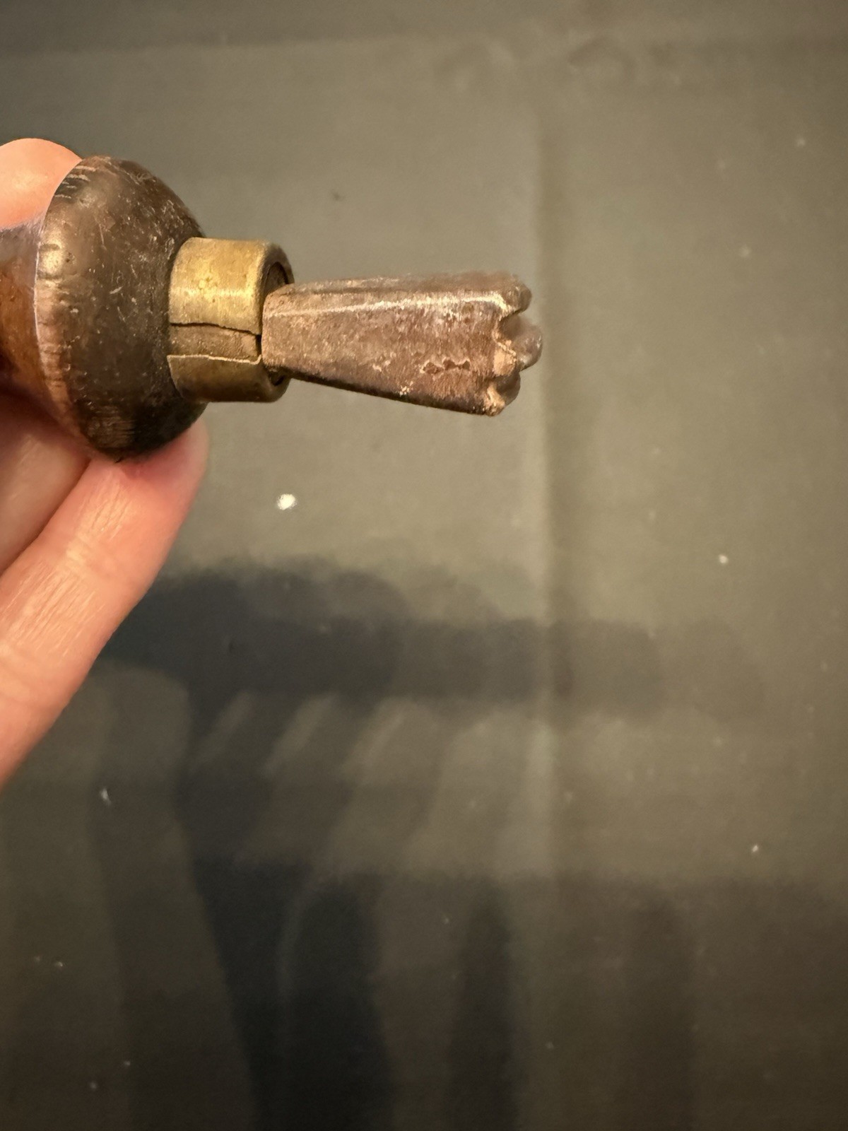 Antique C.S. Osborne & Co Newark NJ Double End Leather Edge Creaser Tool