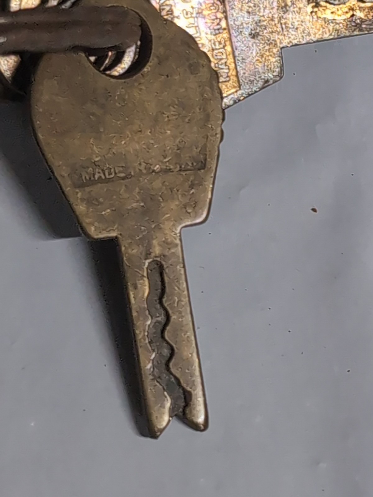 Vintage Key Lot Ford Duo Vending Safe Cabinet Mailbox Keys Mixed Assorted
