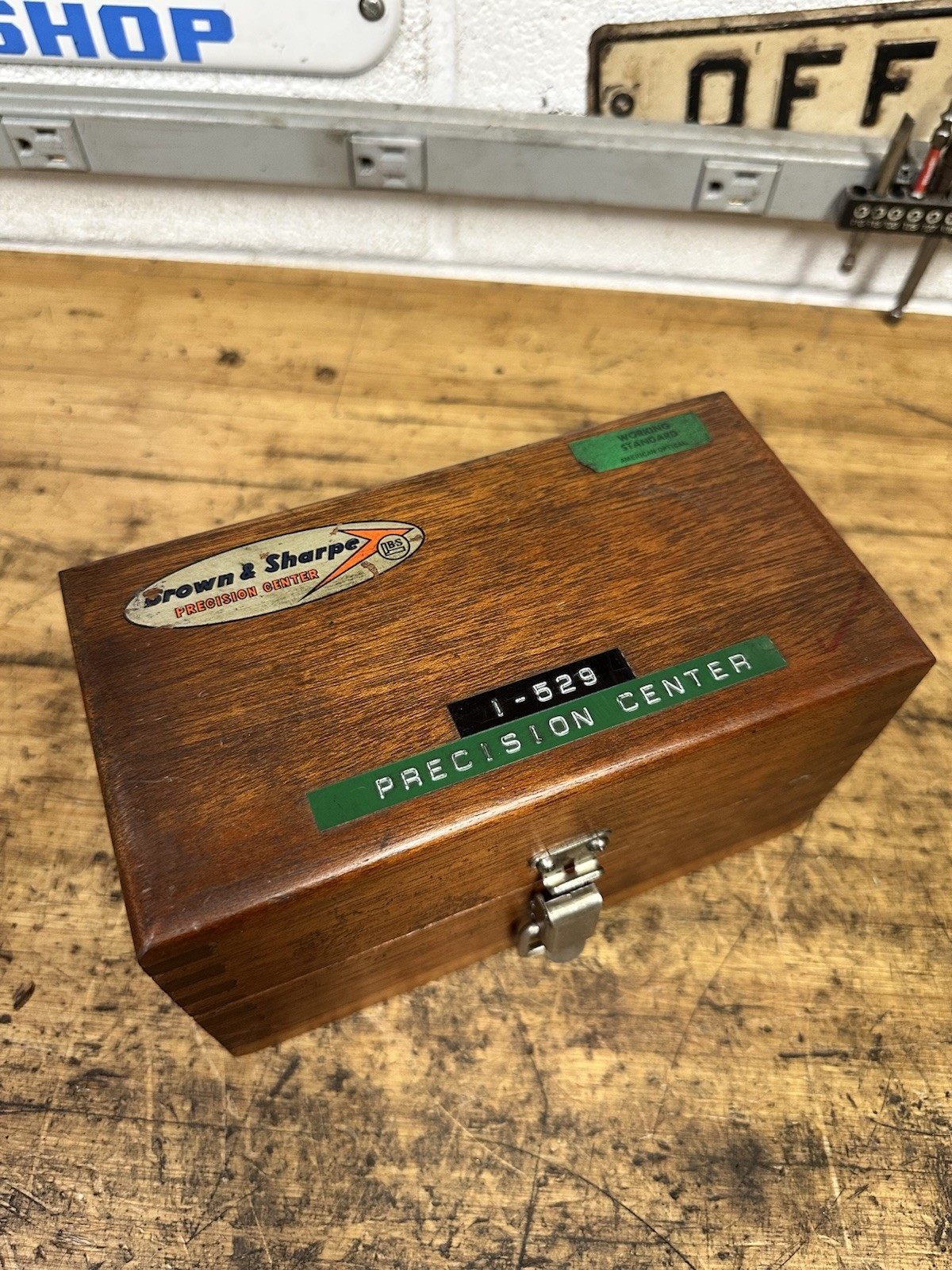 Brown & Sharpe #750D Magnetic V-Block Machinist Tool