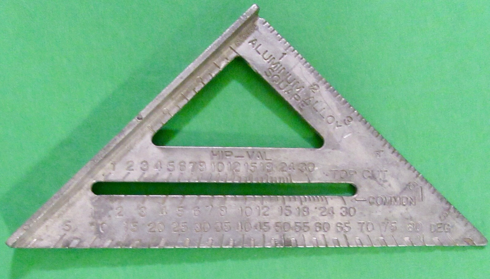 Vintage HIP-VAL Aluminum Alloy 7 Inch Square