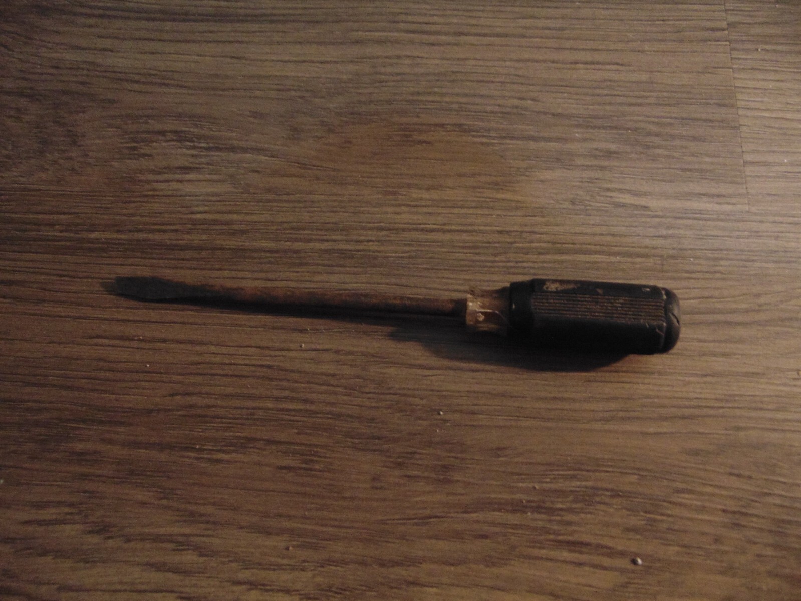 Vintage Bridgeport Hardware 2871899 8″ 1/4 Slotted Screwdriver USA Tool