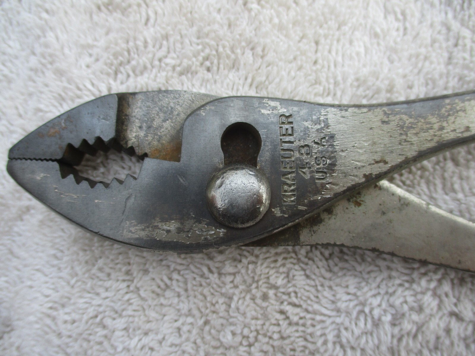 KRAEUTER 8″ PLIERS # 48 KRAEUTER REGULAR PLIERS MADE IN THE USA