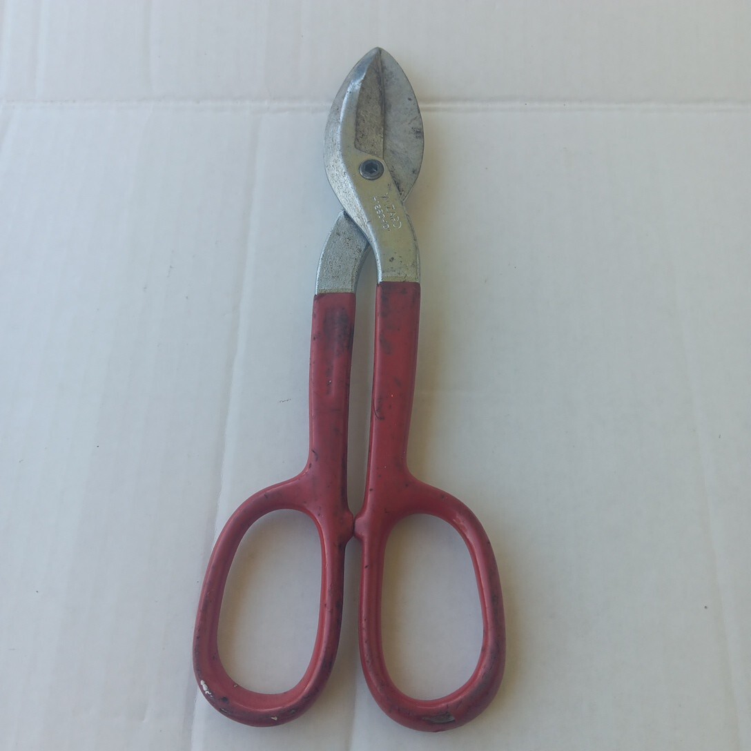 WIZARD H1280-10″ HEAVY DUTY SHEET METAL CUTTING SHEARS VINTAGE
