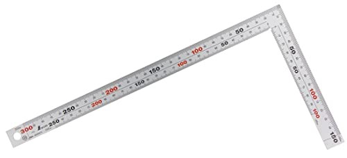 Shinwa Sokutei Thick Wide Silver 30cm 10421